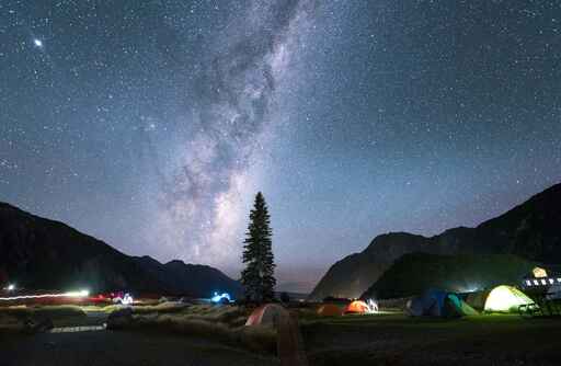 White Horse Hill Campground - Hooker Valley - Aoraki/Mount / Mt Cook