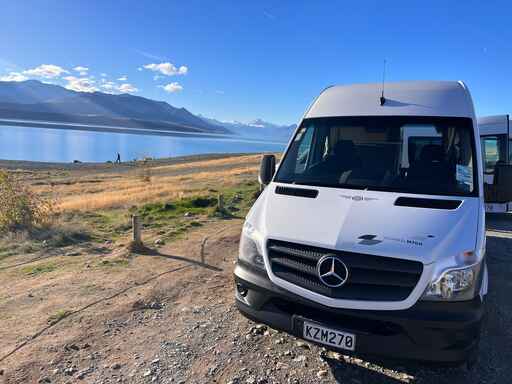 Lake Pukaki Overnight Campervan Parking - Southern end of lake