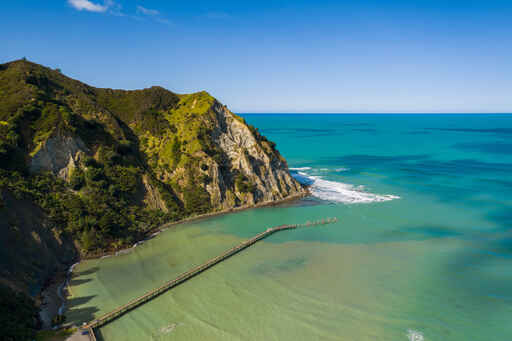 Tokomaru Bay Wharf and Ruins