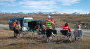 Enjoying the view in Mackenzie Country