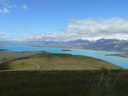 View from the top of Mt John