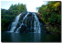 One of the waterfalls in the gorge