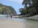 Tidal stream at Tapotupotu Bay