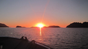 Sunset aboard Tutoko II on Doubtful Sound