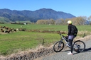 Mt Te Aroha from the Hauraki Rail Trail