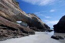 Wharariki beach