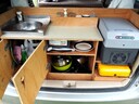 The Sleepervan Kitchen - Compact and Clever