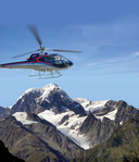 Southern Alps and glacier landings