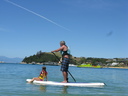 Stand Up Paddle Boarding at Kaiteriteri Beach