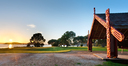 Waitangi Treaty Grounds waka shelter