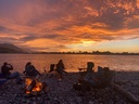 Enjoy a bonfire on the beach!