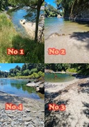 A choice of 4 swimming holes