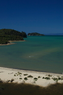 Turquoise waters of Abel Tasman