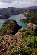 Duke's Nose commands fine views of Whangaroa Harbour