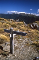 Sign near Mount Holdsworth Summit