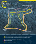 Flight Map Franz Josef & Fox