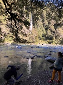 Good stone skimming spot too