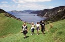 Walkers on the Coastal Walkway