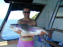 A 10lb 12oz Rainbow Trout caught onboard M.V. Solamaar