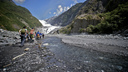 The walk to the terminal face of Franz Josef Glacier