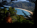 Totaranui Campsite in the distance