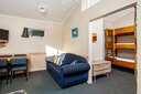 Leading into the Bedroom which has the Trebble bunk and Double Bed.