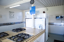 Spacious and clean communal kitchen