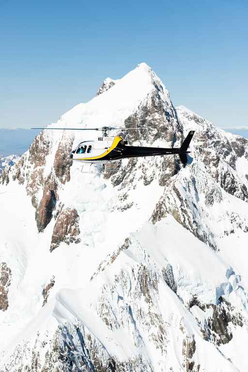 Flight option 2 Fox Glacier and Mount Cook incl snow landing (allow 30 minutes) NZ$420 per Adult